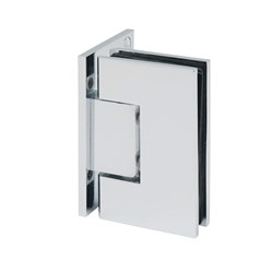 Duschband Glas-Wand 90° Mini, einseitige Anschraubplatte