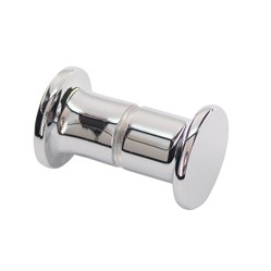Shower door handle, Ø 30 mm, chrome plated, 1 pair