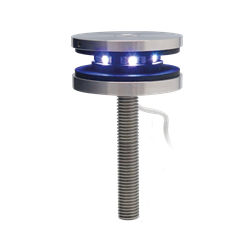 LED-Punkthalter, starr, Ø 68 mm, 12,76-21,52 mm Glas