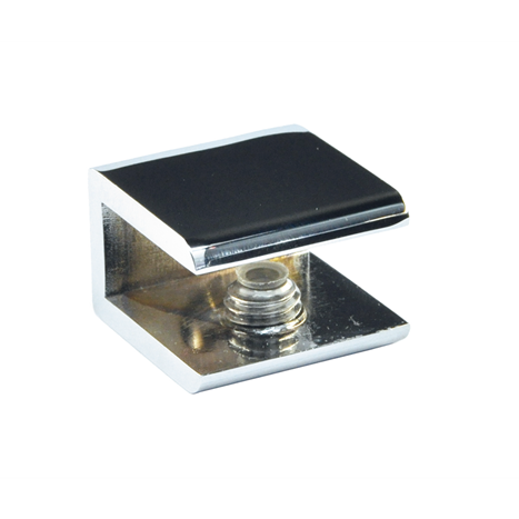 Glass shelf support 30 mm, chrome plated