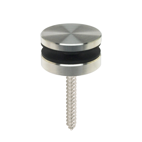 Point fitting, rigid, Ø 50 mm, with hanger bolt